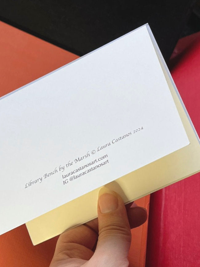 Artist Greeting Card, Still Life of Apple Abstraction